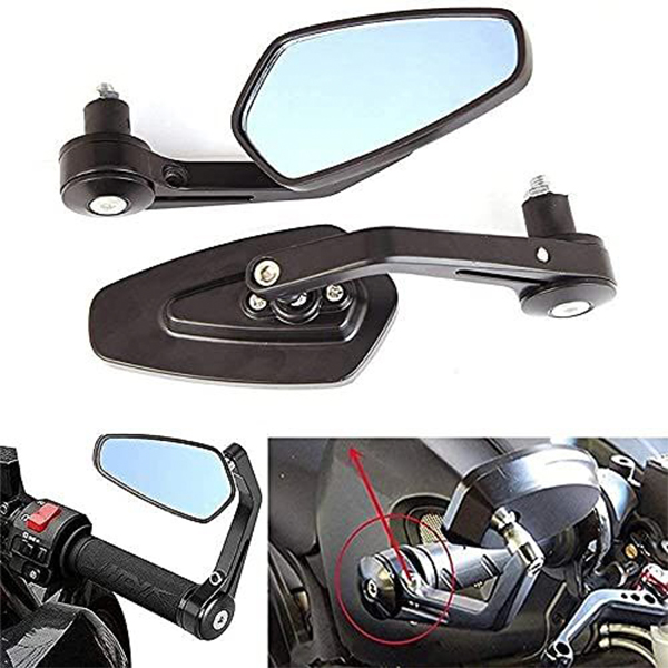 Bar End Mirror Oval