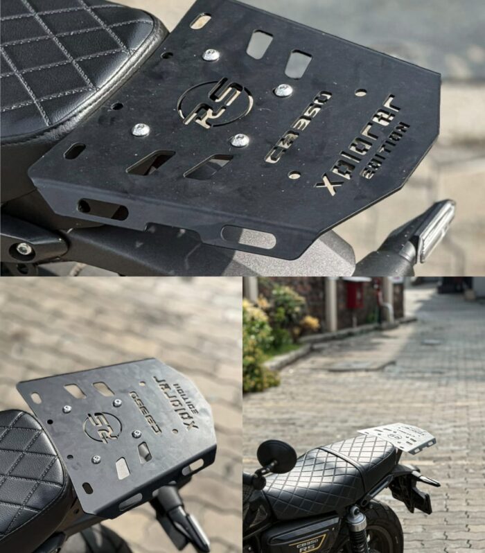 Xplorer Carrier With Removable Backrest For Honda CB350RS