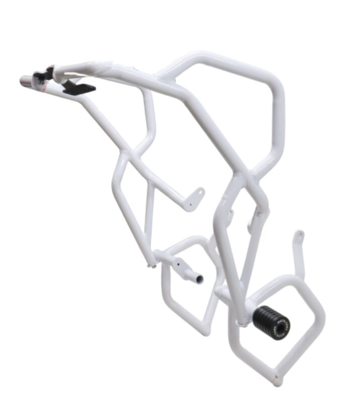 Upper Lower Crash Guard (WHITE) For TVS Apache RTX 300